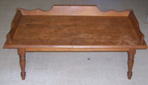 old maple coffee table