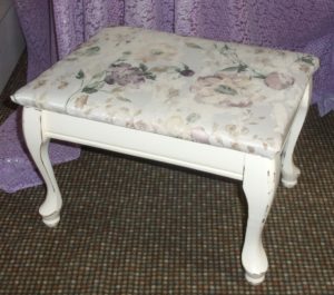 Victorian footstool