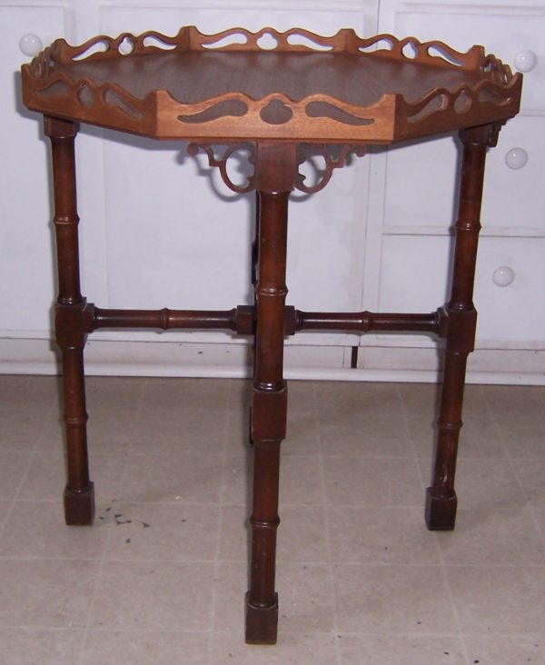 fancy walnut table