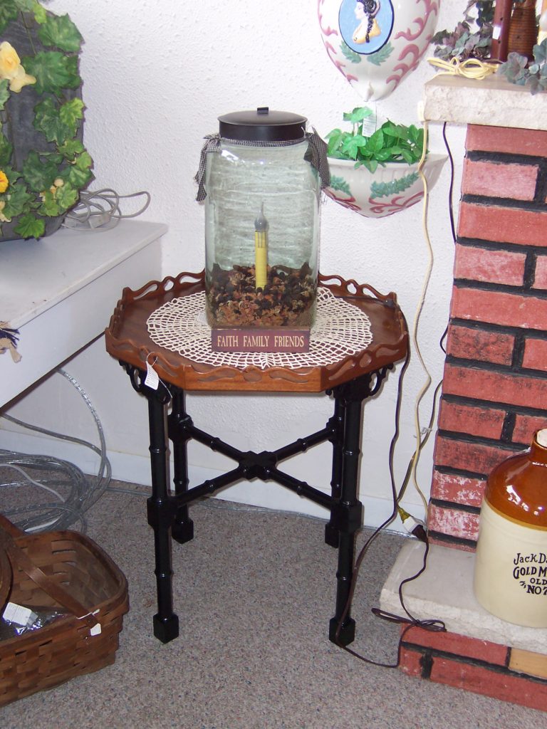 fancy walnut table